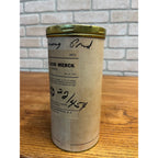 Vintage Merck & Co. U.S.P. Powder 1lb Drug Pharmacy Empty Can Medicine