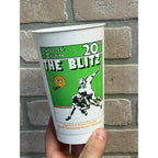 Vintage 1988 Hardee's Green Bay Packers Collectors Plastic Cup The Blitz