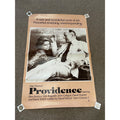Vintage 1977 Providence One-Sheet Alain Resnais Original Movie Poster 27x41