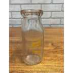 Vintage Badger Dairy Half-Pint Milk Bottle Fond du Lac, WI
