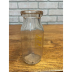 Vintage Badger Dairy Half-Pint Milk Bottle Fond du Lac, WI
