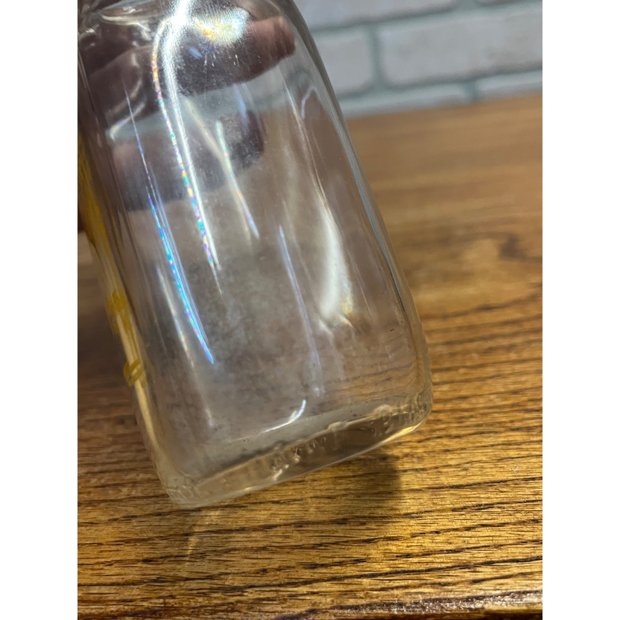 Vintage Badger Dairy Half-Pint Milk Bottle Fond du Lac, WI