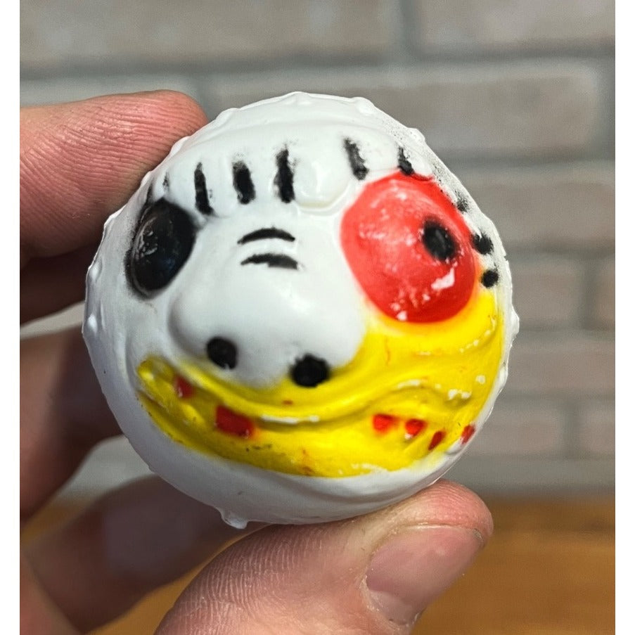 Vintage 1980s Knockoff Madballs Vending Machine Weido Lot (3) Hollow Plastic