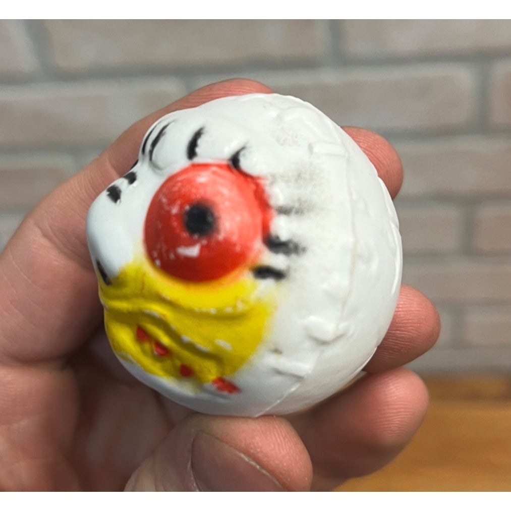 Vintage 1980s Knockoff Madballs Vending Machine Weido Lot (3) Hollow Plastic