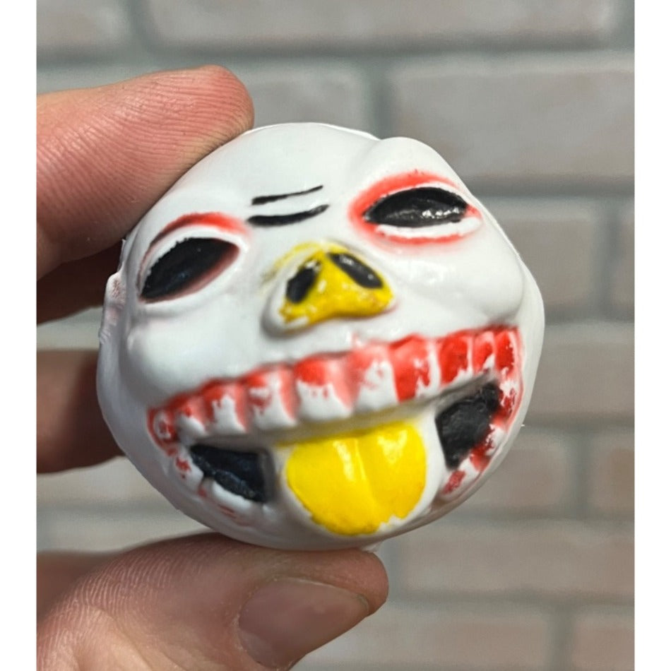 Vintage 1980s Knockoff Madballs Vending Machine Weido Lot (3) Hollow Plastic