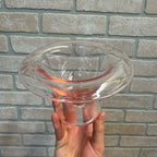 Vintage Depression Glass Etched Compote Pedestal Dessert Dish
