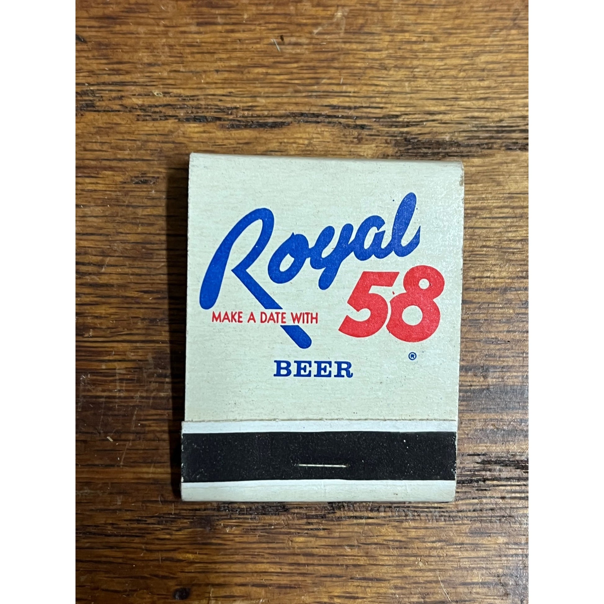 Vintage Royal 58 Beer Matchbook Matches Duluth Brewing and Malting Co. MN Unstruck