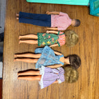 Vintage Tammy Ideal Toys Doll Lot W/ Clothes and Carry Case