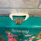 Vintage Tammy Ideal Toys Doll Lot W/ Clothes and Carry Case