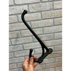 Antique Cast Iron Harness Saddle Hook Horse Barn tack 12" long