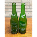 Vintage Sparkle Up Northwestern Extract Co. Milwaukee Wis ACL Soda Bottles (2)