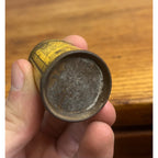 Vintage John Crane Metallic Water Pump Packing Advertising Tin Tube Can