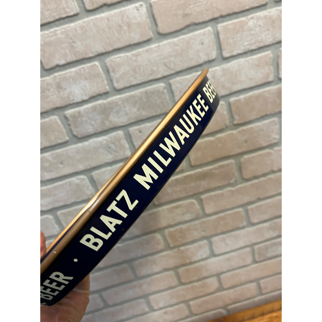 Vintage c1942 Blatz Milwaukee Beer Tray Wisconsin Wis 13" -- CLEAN