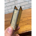Vintage Celluloid Advertising Match Safe Alhambra Bowling Alleys, Fond du Lac WI