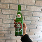 Vintage Sun Drop Golden Girl Cola 14oz Soda Bottle Scarce Green St Louis