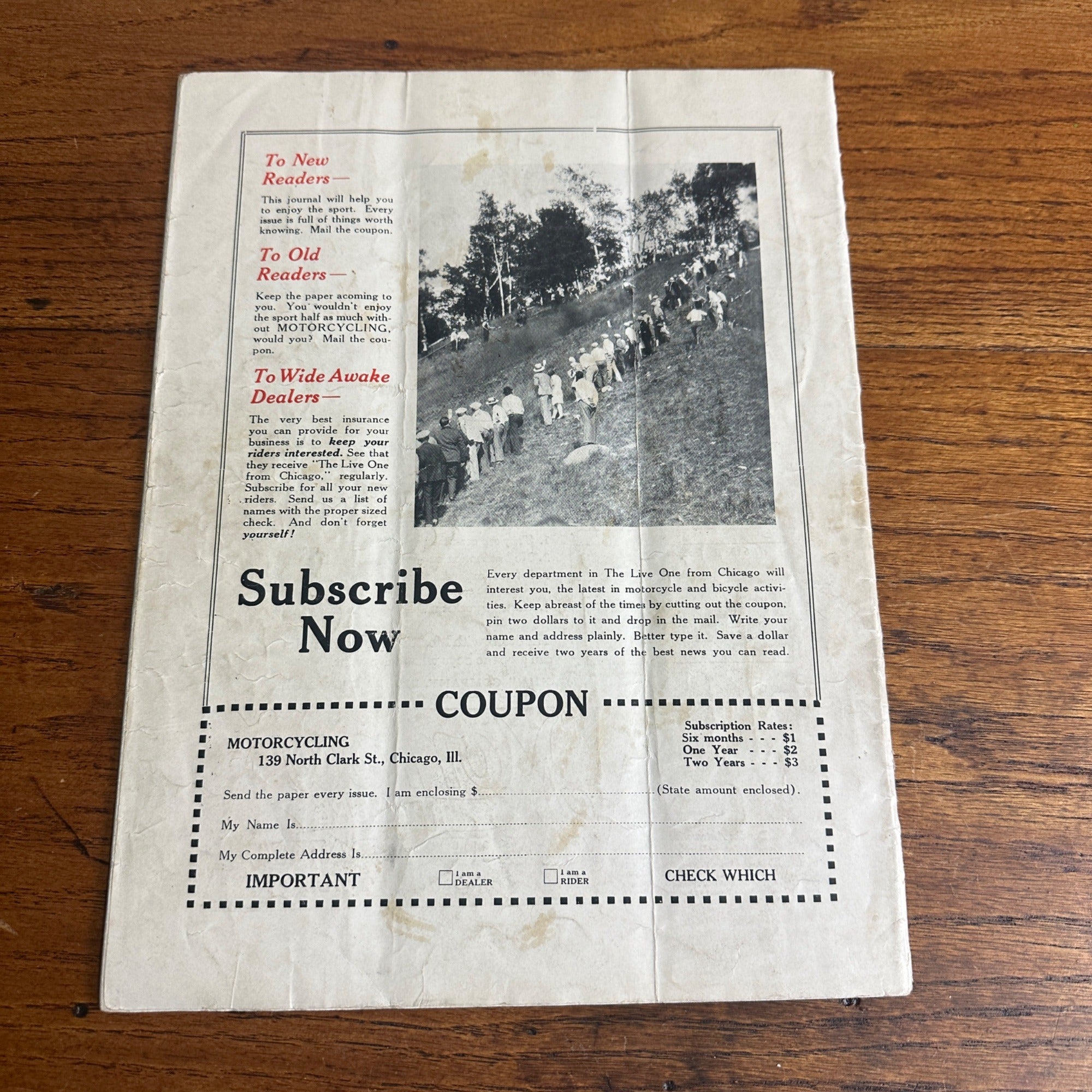 Vintage Motorcycling Sept 11 1929 Magazine  Harley Indian Motorcycle Ads