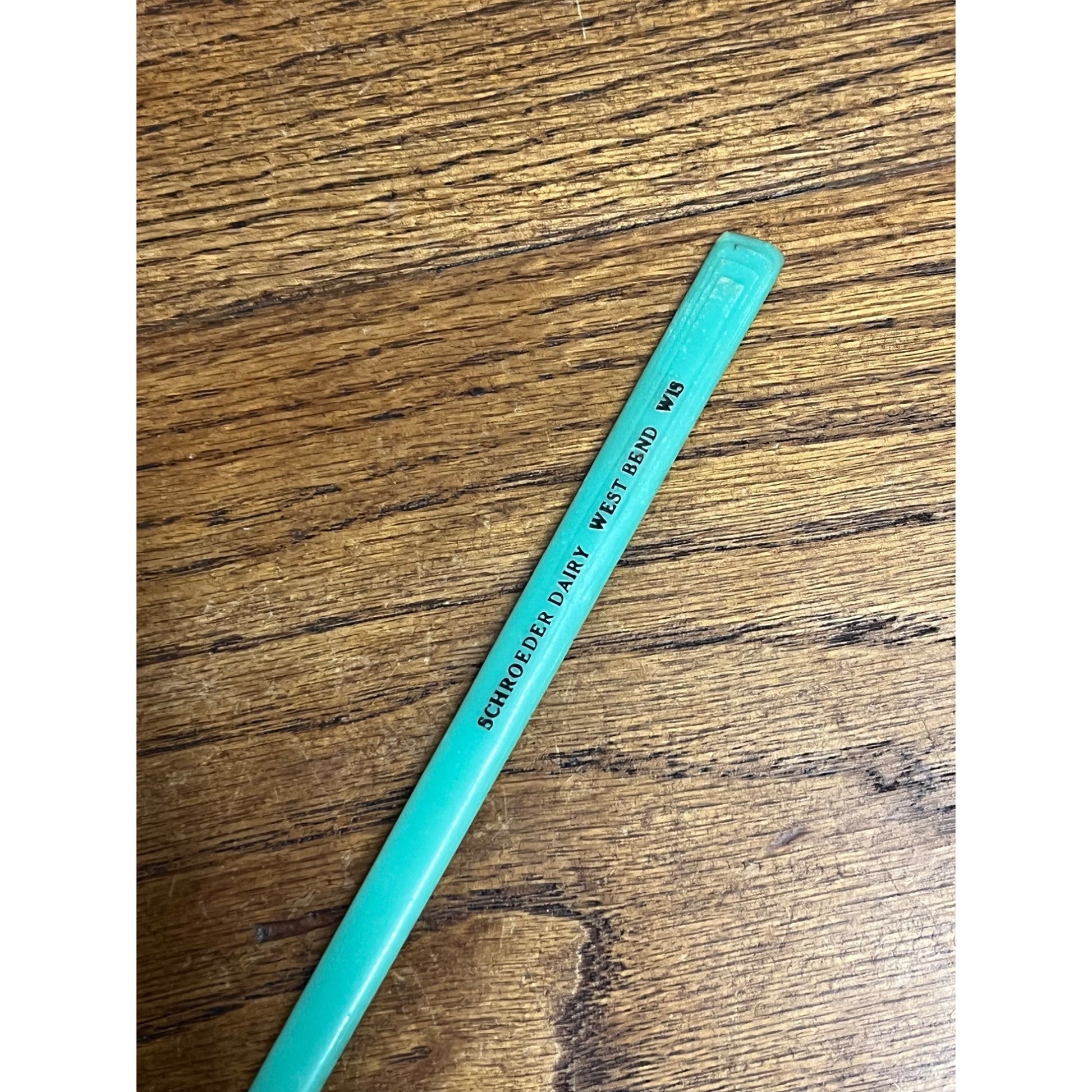 Vintage Schroeder Dairy West Bend Wisconsin Advertising Cream Spoon Milk