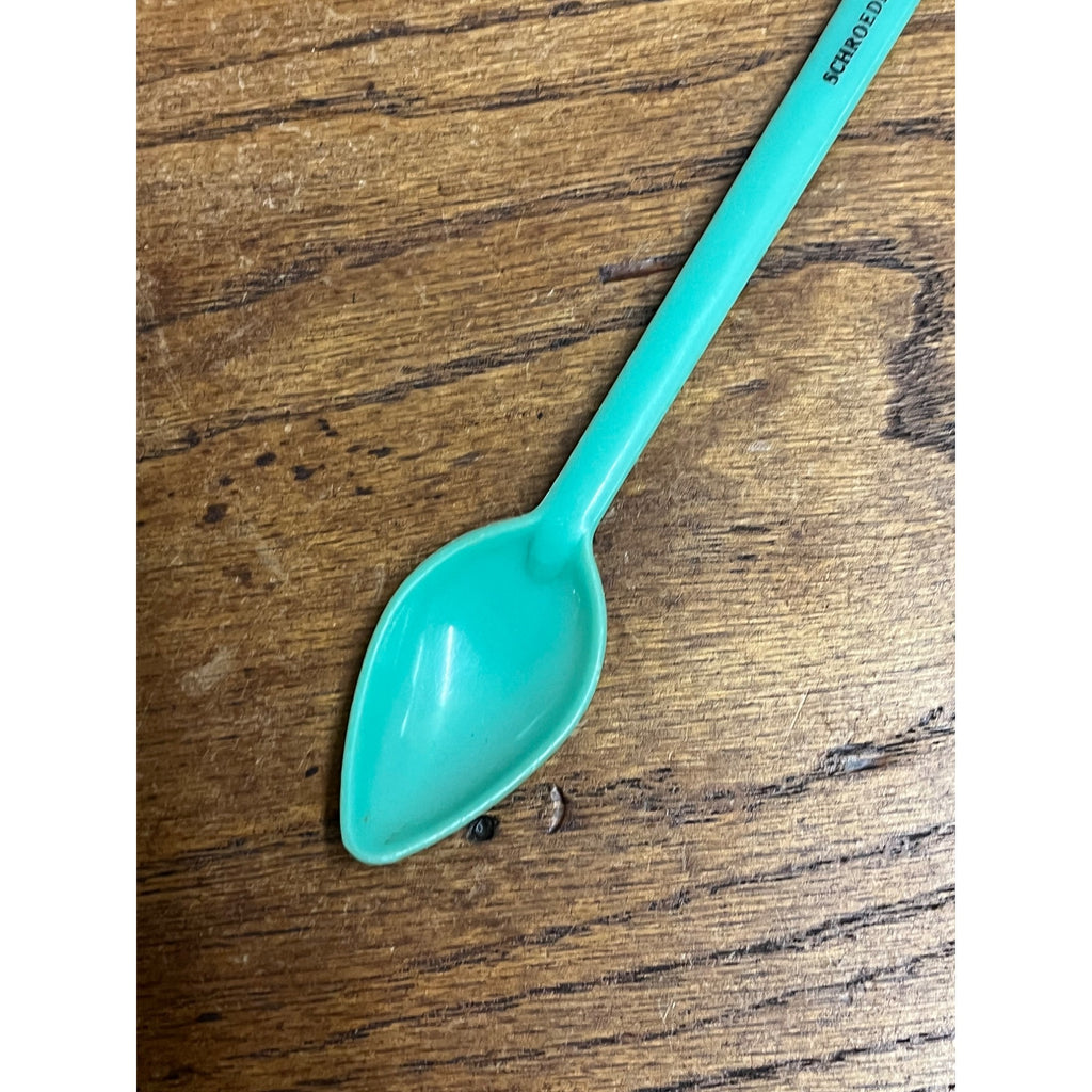 Vintage Schroeder Dairy West Bend Wisconsin Advertising Cream Spoon Milk