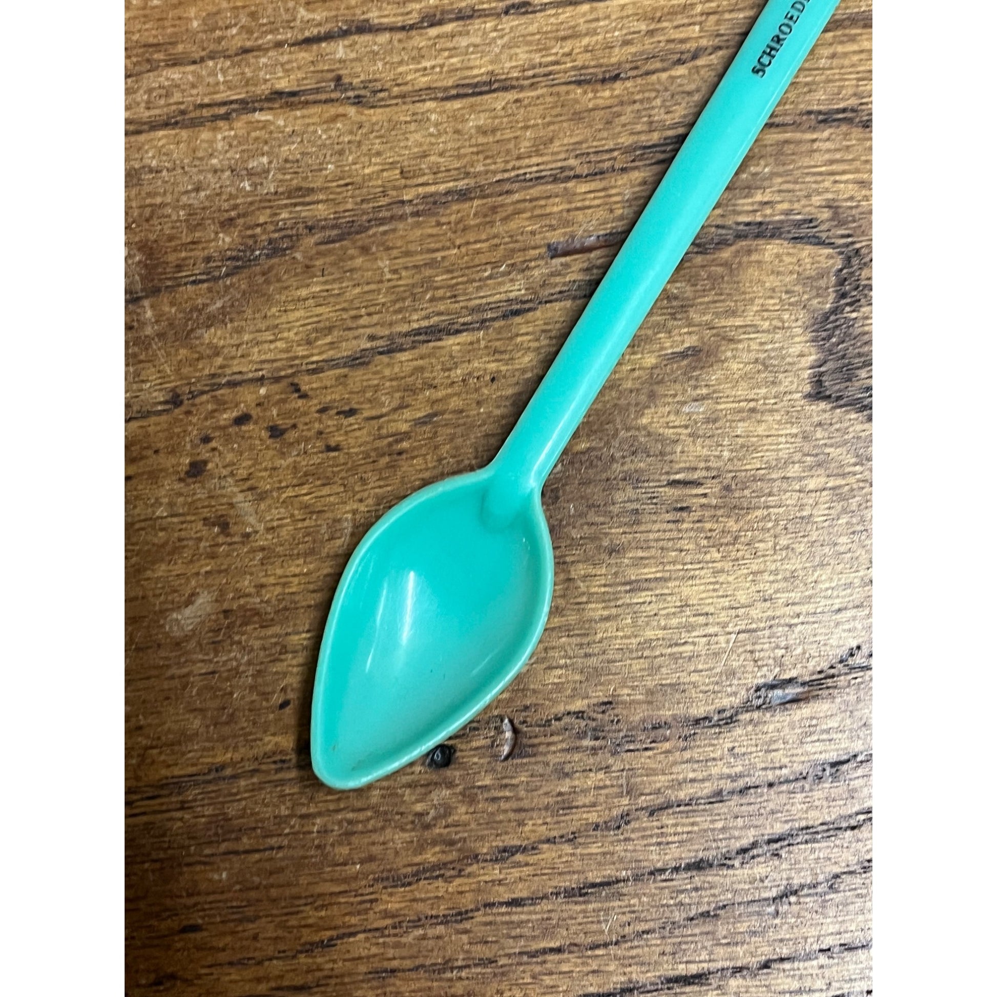 Vintage Schroeder Dairy West Bend Wisconsin Advertising Cream Spoon Milk