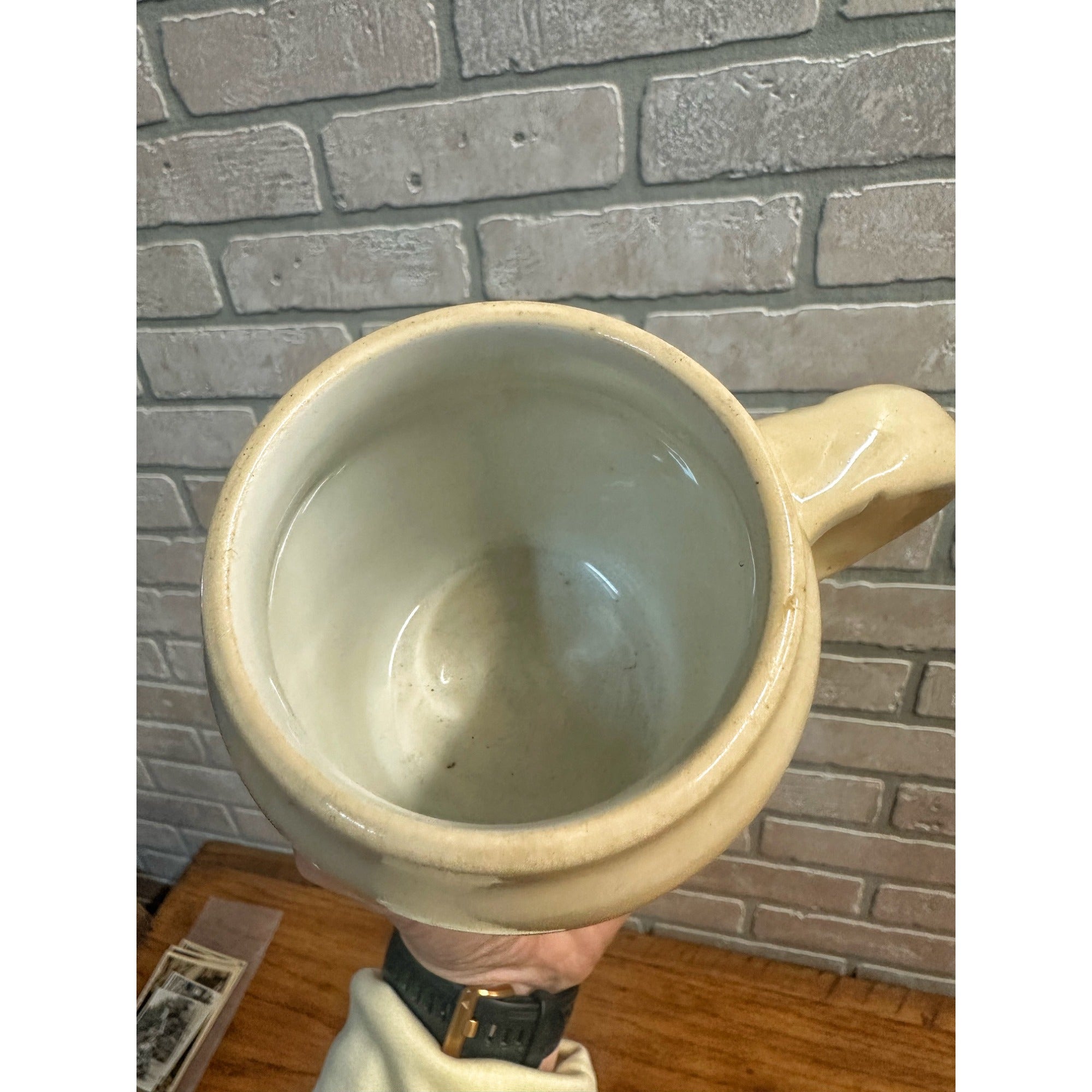 Rare Antique 1901 Schlitz Beer Mug Stein Thuemler Mfg Co Rochester Pa Globe Logo