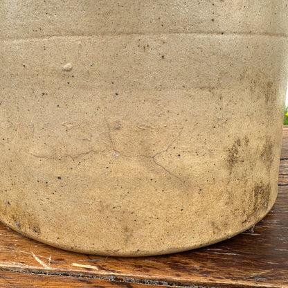 Antique 2 Gallon Salt Glaze Stoneware Crock Unmarked Cobalt #2