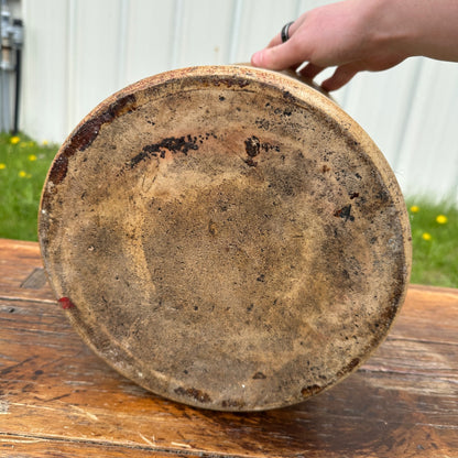 Antique 2 Gallon Salt Glaze Stoneware Crock Unmarked Cobalt #2