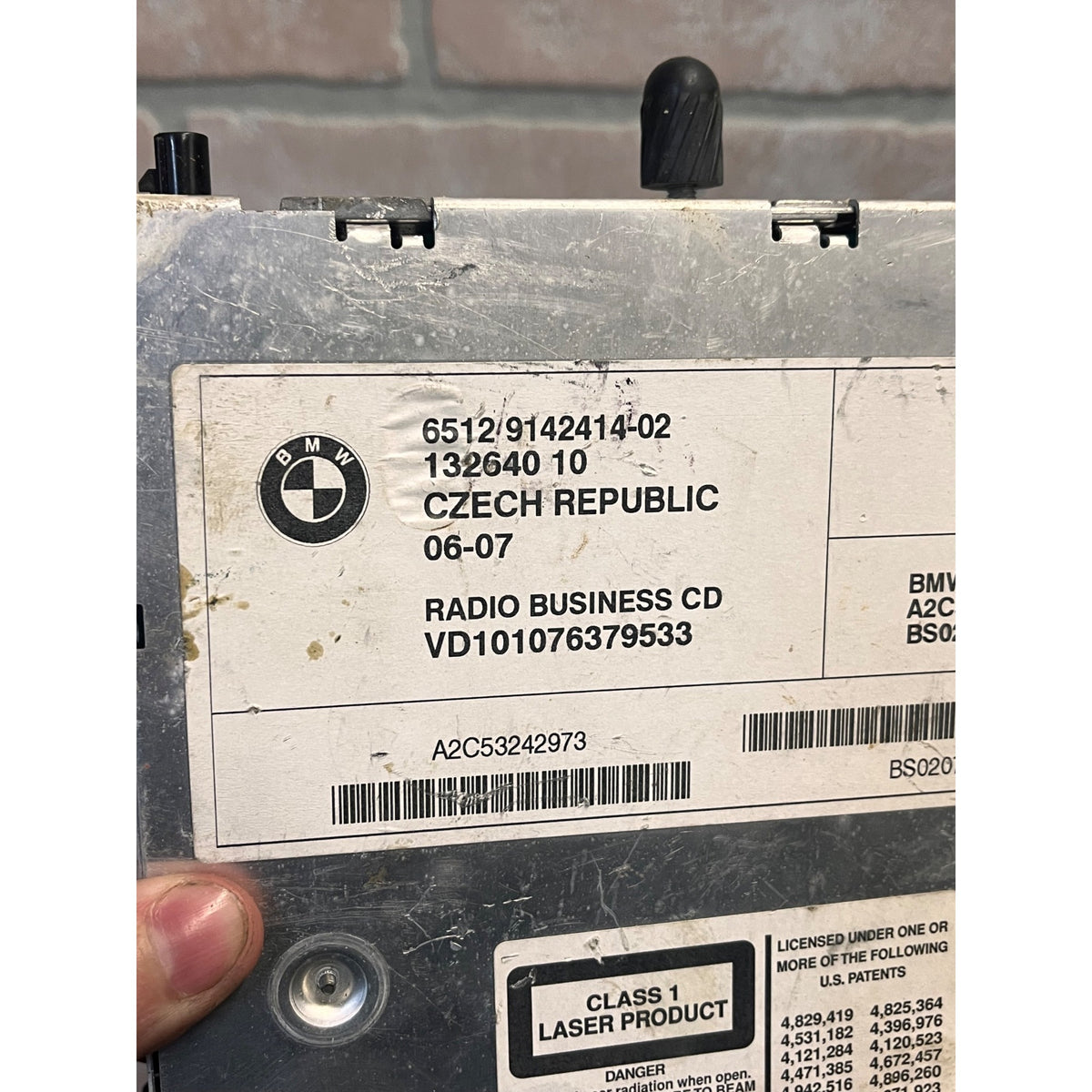 OEM MINI Cooper R50 R52 R53 Radio Boost CD Player 65129142414 2002-2008