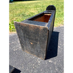 Antique Primitive Folk Art Shoe Cobbler Jack Stand Storage Box Arts & Crafts