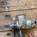 Antique L.F.&C. Universal No. 1 Food Chopper Meat Grinder Hand Crank Clamp USA