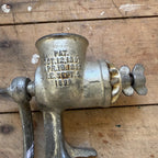Antique L.F.&C. Universal No. 1 Food Chopper Meat Grinder Hand Crank Clamp USA
