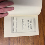 John Steinbeck THE MOON IS DOWN - First Edition, 1942 HCDJ