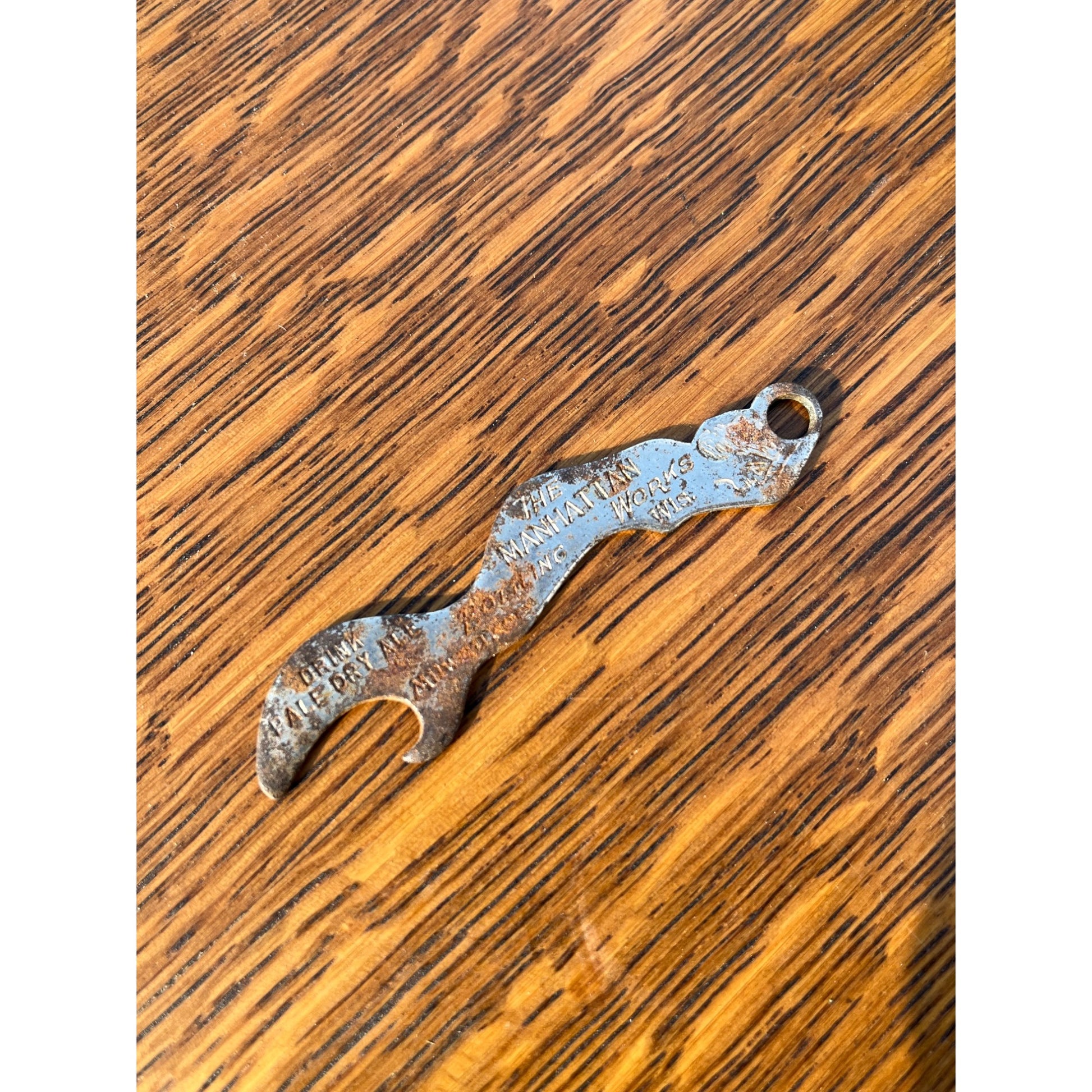 Vintage 1930s Manhattan Bottling Works Milwaukee Wis Lady Risque Bottle Opener