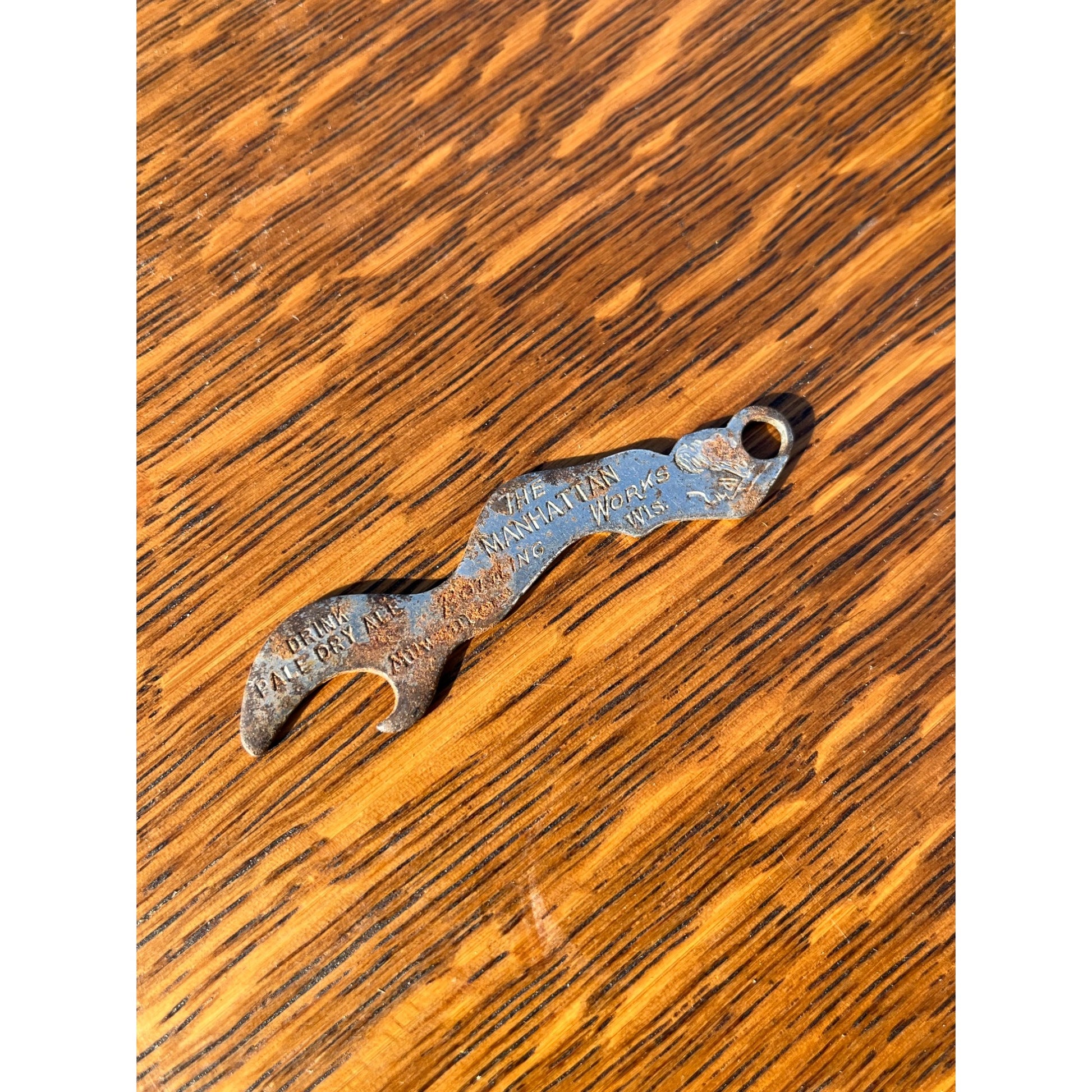 Vintage 1930s Manhattan Bottling Works Milwaukee Wis Lady Risque Bottle Opener