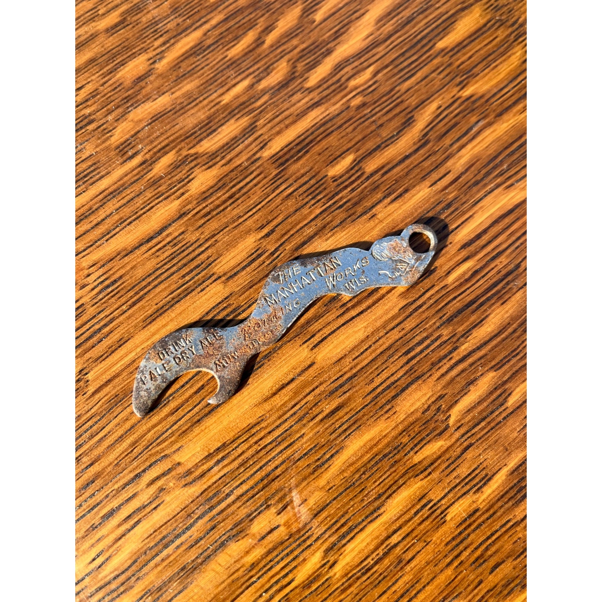 Vintage 1930s Manhattan Bottling Works Milwaukee Wis Lady Risque Bottle Opener