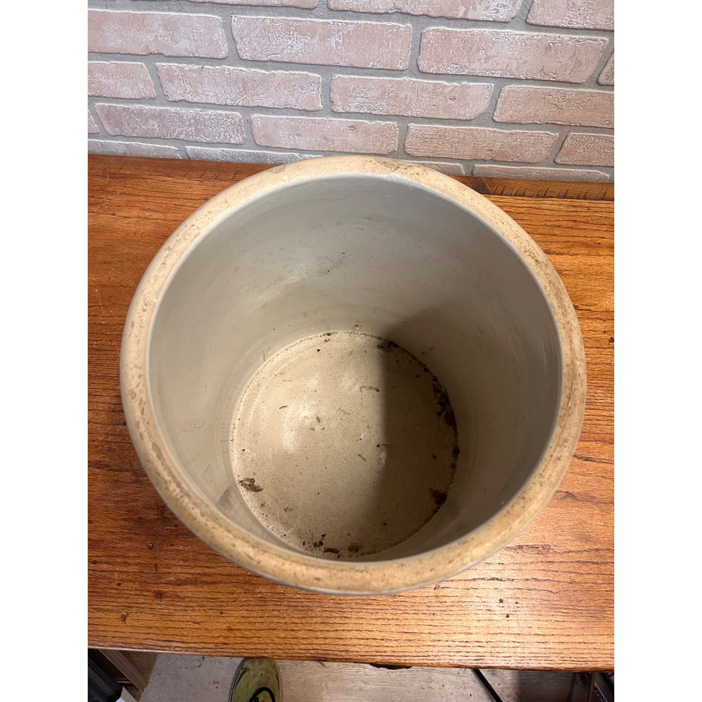 RARE Red Wing Stoneware 4 Gallon Crock Wingless - NO WING Variant Error