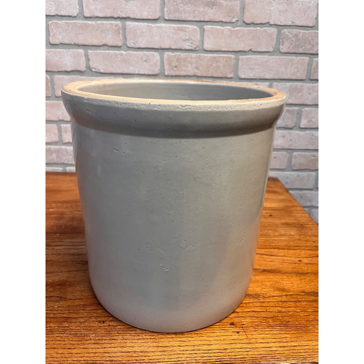 RARE Red Wing Stoneware 4 Gallon Crock Wingless - NO WING Variant Error