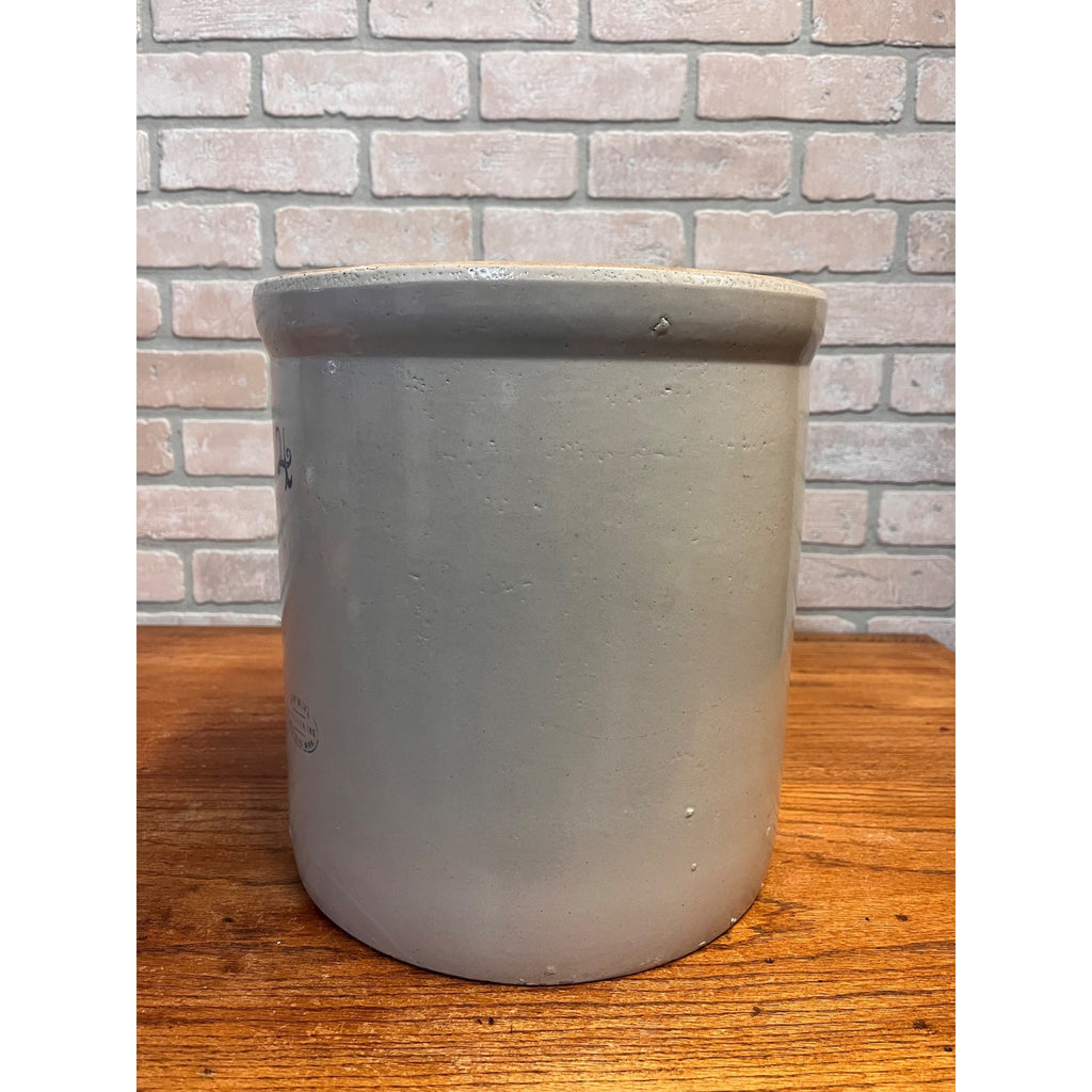 RARE Red Wing Stoneware 4 Gallon Crock Wingless - NO WING Variant Error