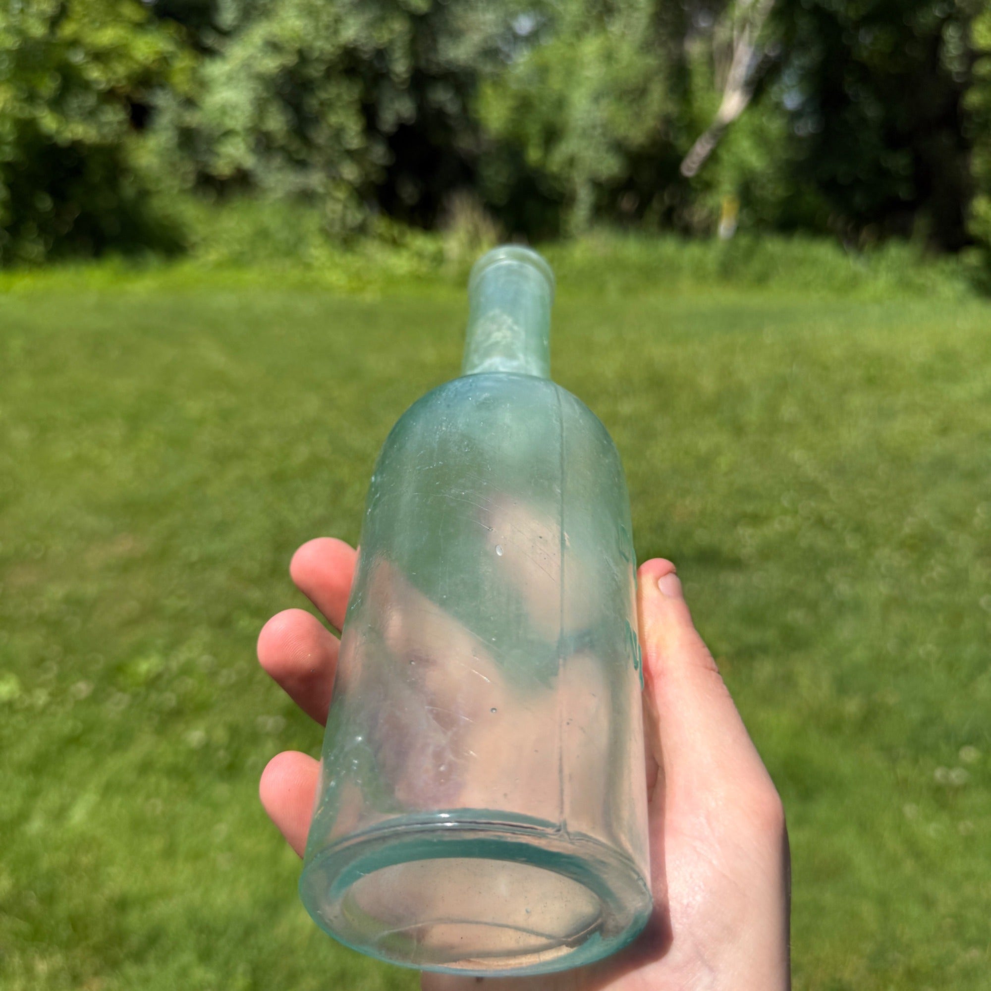 Antique 1870s Dr Ulrici Aqua Drug Druggist Medicine Bottle New York