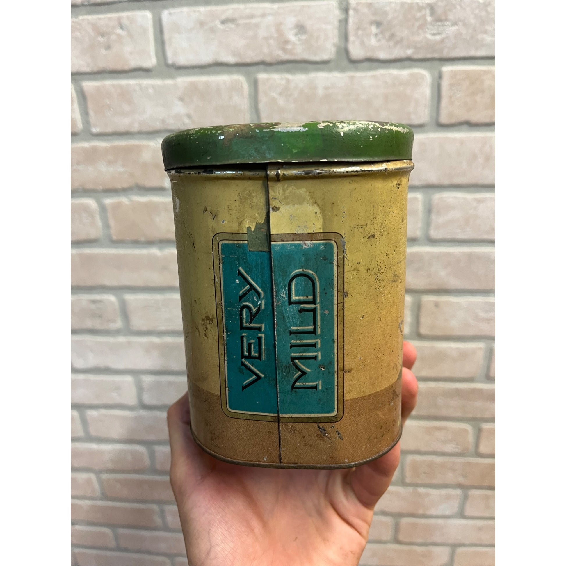 Vintage 1930s Camel Brand Cigars Tobacco Tin Can Advertising Ohio