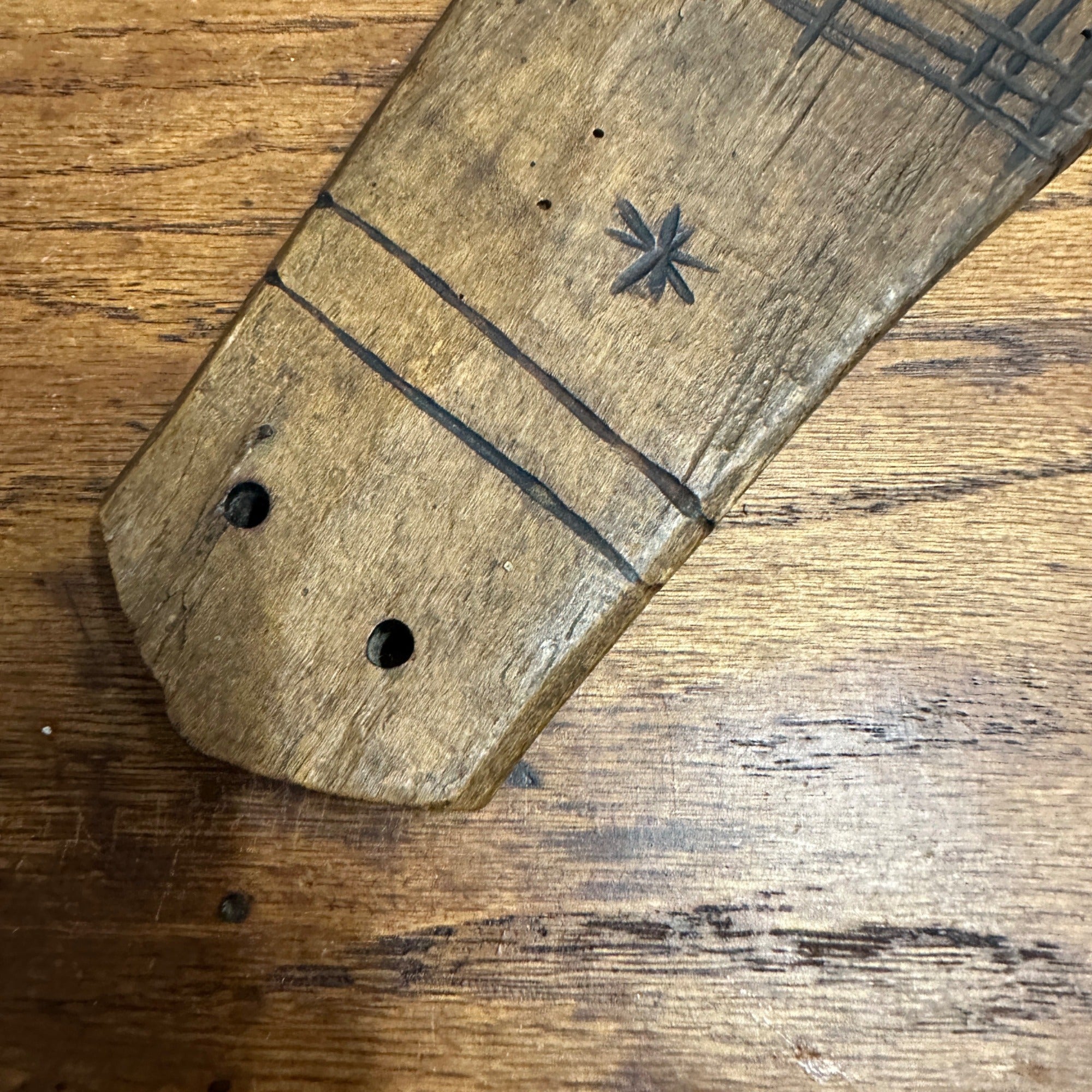 Antique Primitive Farm Flax Hatchel Hackle Folk Art Americana Farmhouse 1800s 19th Century