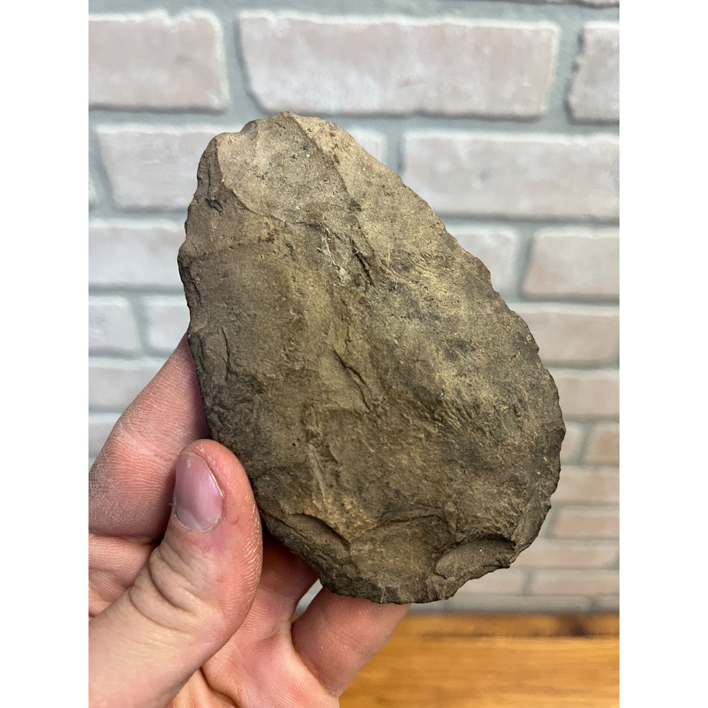 Original Paleolithic or Native American Indian Stone Hand Tool Wisconsin Find