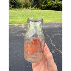 Vintage ACl Wern Farms Waukesha Half Pint Dairy Milk Bottle