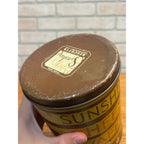 Antique 1920s Sunshine Cheese Wafer Tin Advertising Loose-Wiles Biscuit Co.