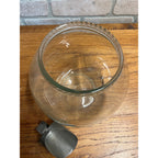 Antique 1920s General Store Candy Apothecary Jar w/ Tin Scoop Drug Country Store