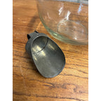 Antique 1920s General Store Candy Apothecary Jar w/ Tin Scoop Drug Country Store