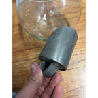 Antique 1920s General Store Candy Apothecary Jar w/ Tin Scoop Drug Country Store