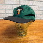 Vintage 90’s Disney Store Tigger SnapBack Hat Teal Black Embroidered Winnie Pooh