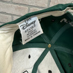 Vintage 90’s Disney Store Tigger SnapBack Hat Teal Black Embroidered Winnie Pooh