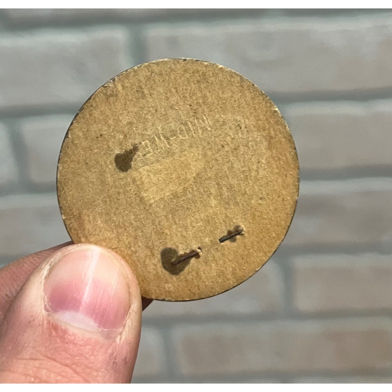 Vintage Golden Guernsey Dairy Co-Op Milk Bottle Cap Wisconsin Milwaukee Choc-Lade