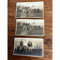 Vintage c1910s Football Team Club Snapshot Photos Ironwood Michigan? Photographs